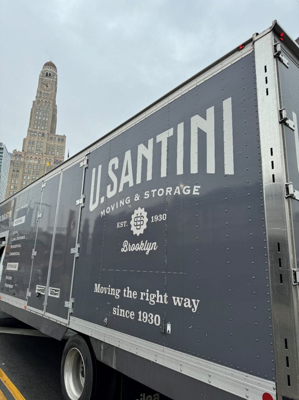 U.Santini Truck in Fort Greene, Brooklyn, New York